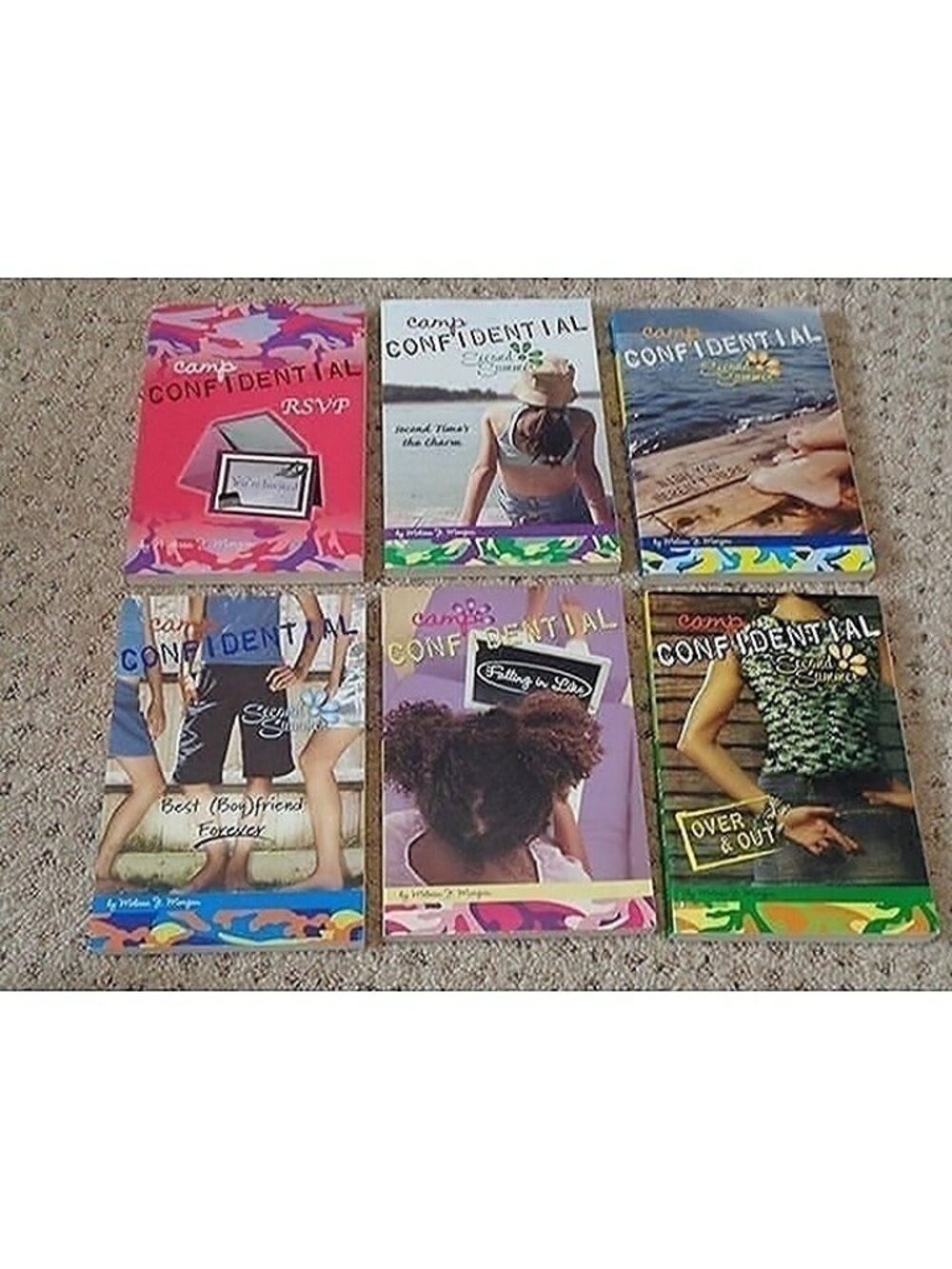 NEW Camp Confidential 6-chapter books 8-12 yrs bundle Retails $30